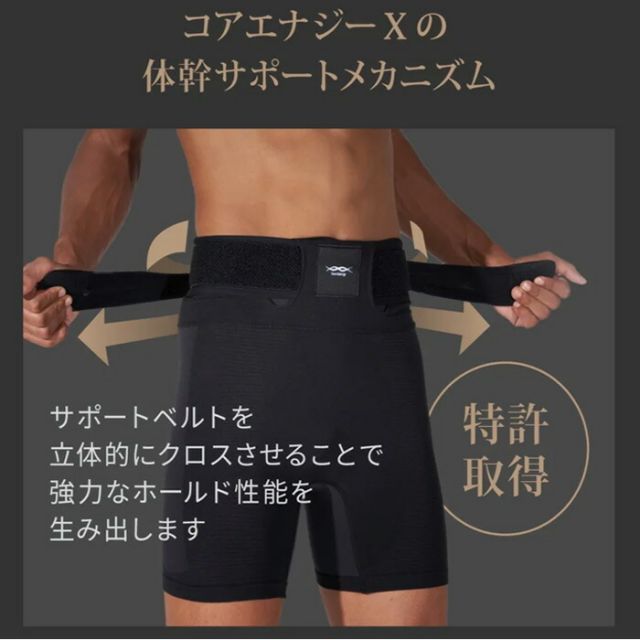ベルト一体型インナー アスリートの為の魔法のインナー
