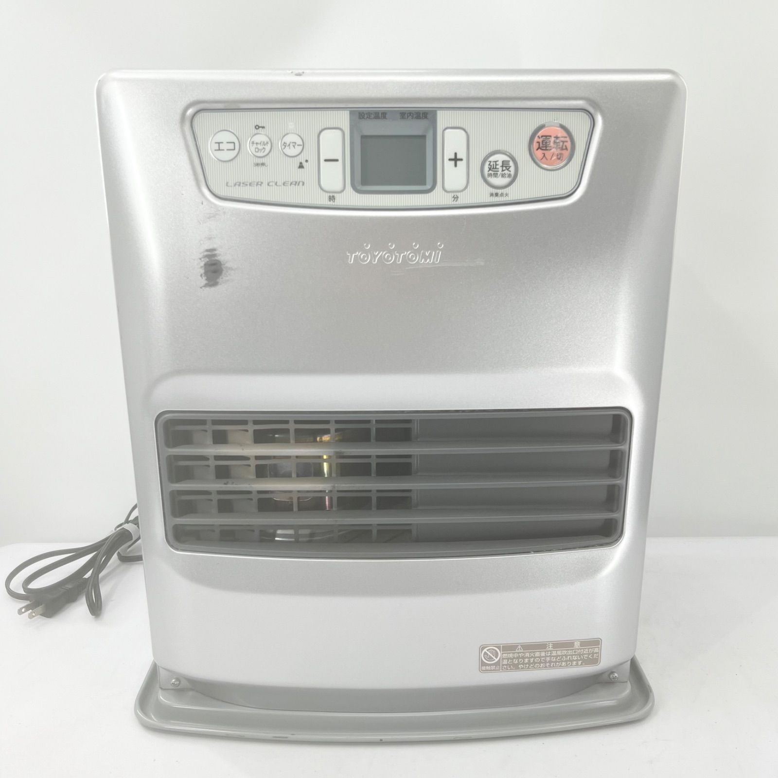 トヨトミ TOYOTOMI 石油ファンヒーター LC-320 木造9畳 コンクリ12畳まで シルバー 2018年製