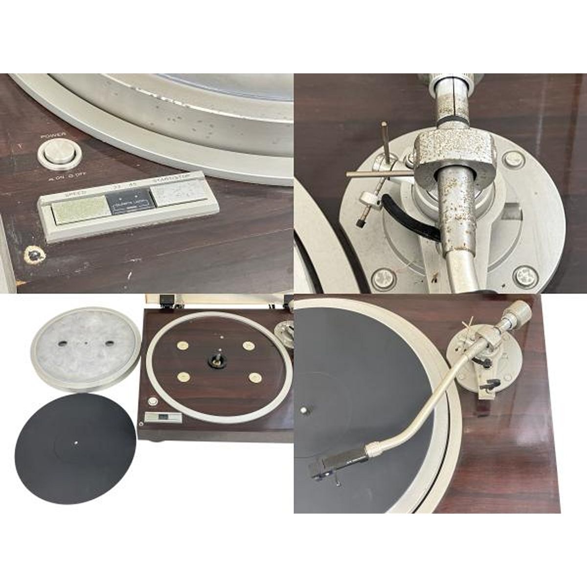 本日の TRIO KP-7000 ターンテーブル レコードプレーヤー トリオ オーディオ 音響機材 K10350496 最安値で販売！