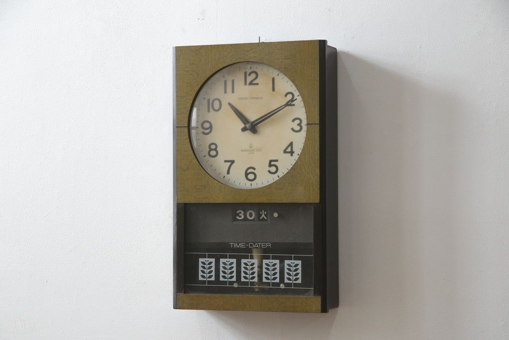 柱時計 時計 掛け時計 振子時計 振子 ゼンマイ 手巻き ねじ巻き レトロ