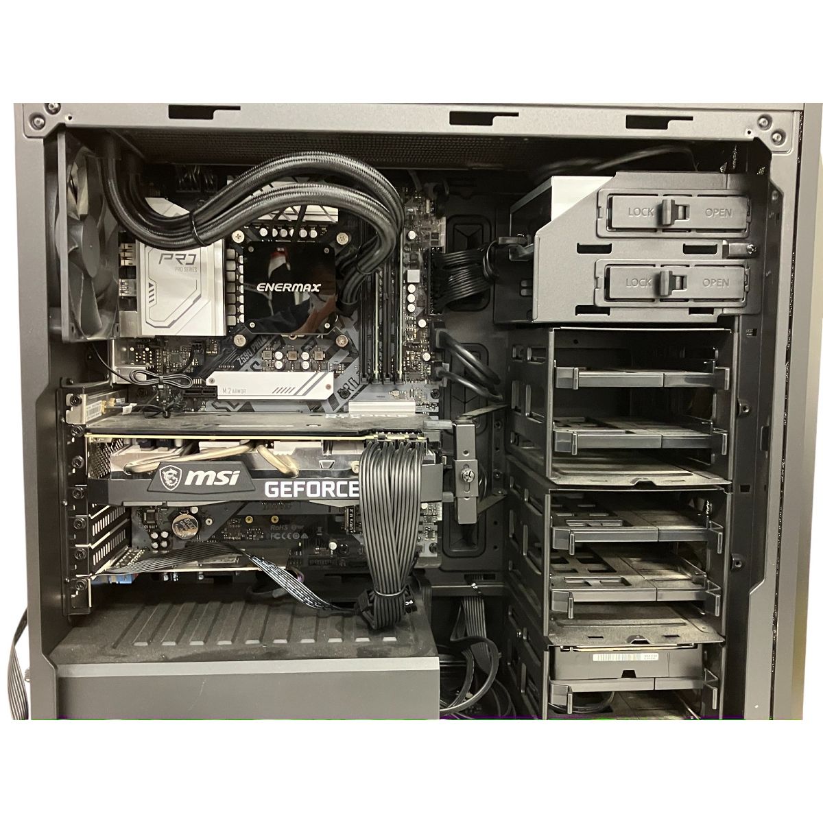 自作PC ASRock Z590 Pro4 ゲーミングデスクトップPC Core i9