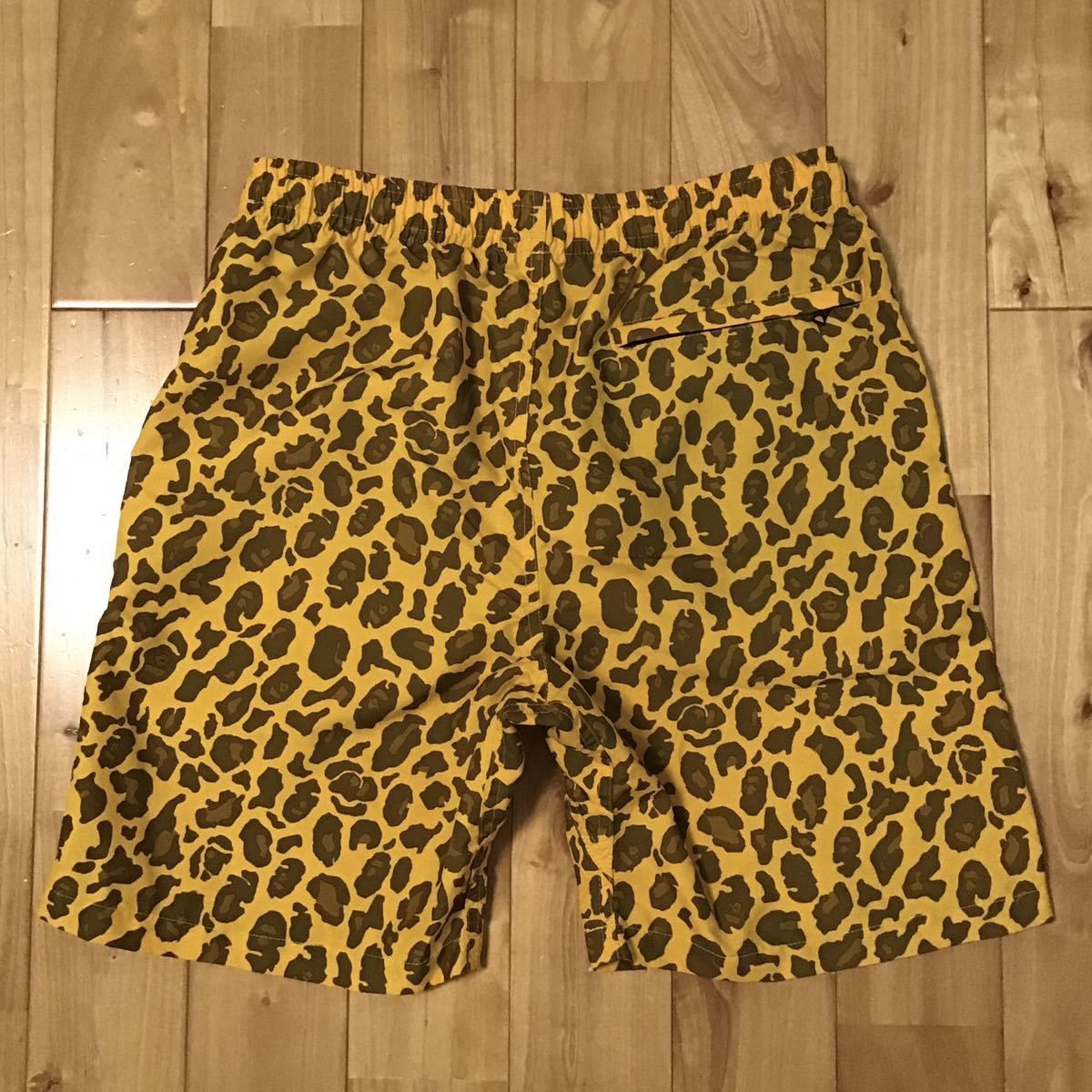 BAPE レオパード ハーフパンツ a bathing ape ベイプ 豹柄 - メルカリ