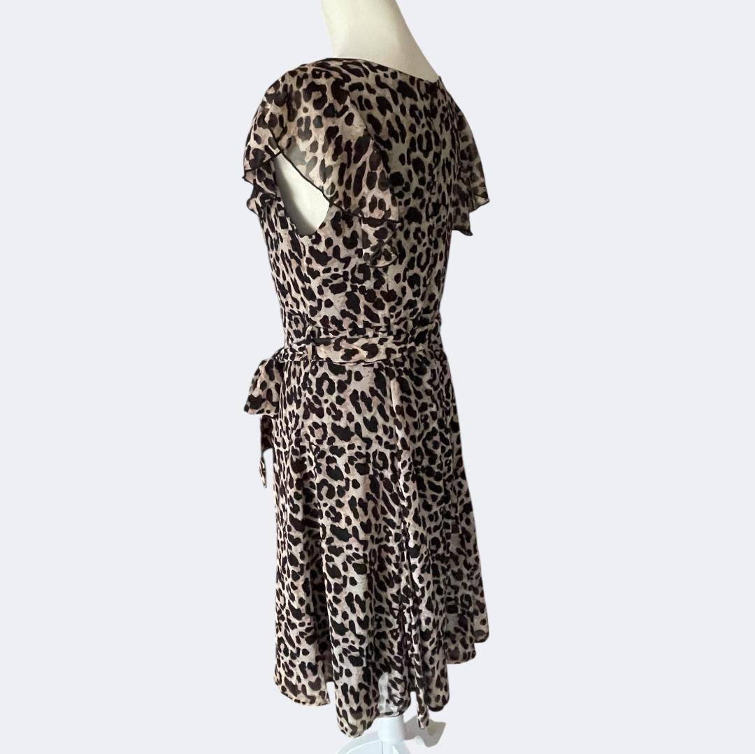 カシュクールフ ワンピースL