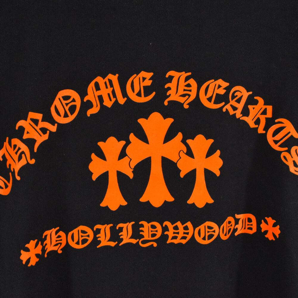 CHROME HEARTS (クロムハーツ) Orange Cemetery Cross Pullover