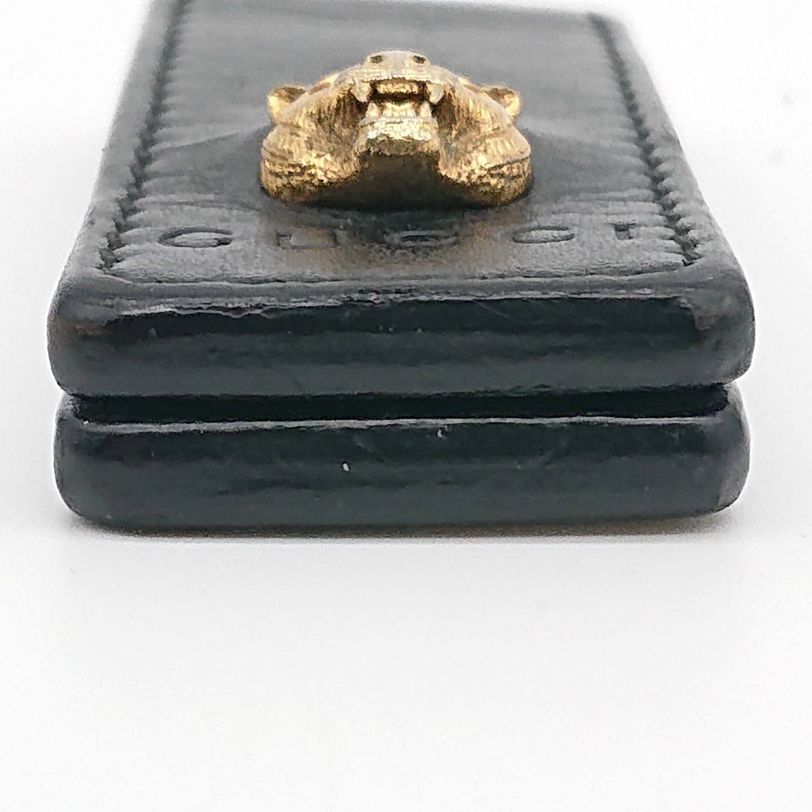 美品】GUCCI グッチ アニマリエ タイガー マネークリップ レザー