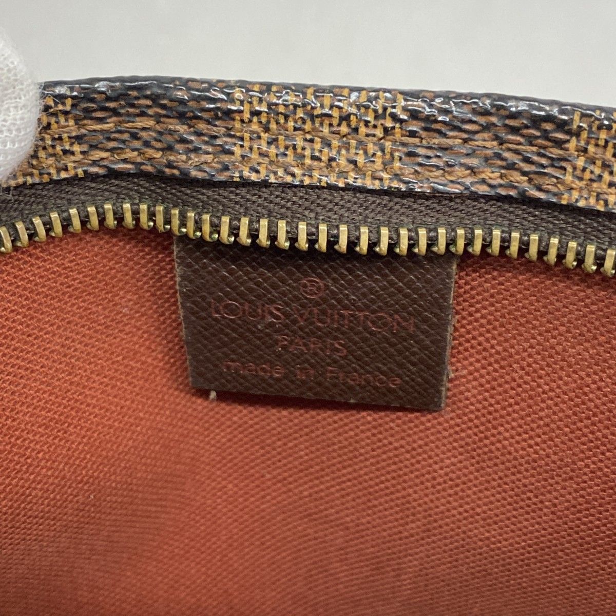 5id4154-h】ルイヴィトン ポーチ ダミエ トゥルースメイクアップ  
