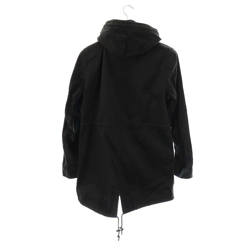 BURBERRY BLACK LABEL フード付きモッズコート バーバリーブラックレーベル BURBERRY BLACK LABEL フーデット
