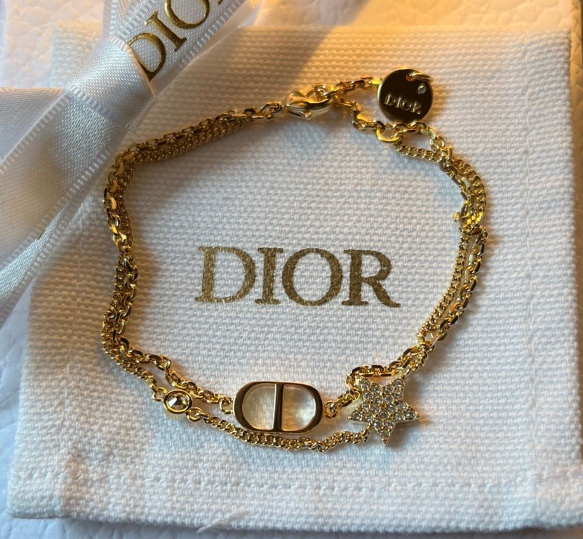 Dior(ディオール)◆ PETIT CD ダブルブレスレット