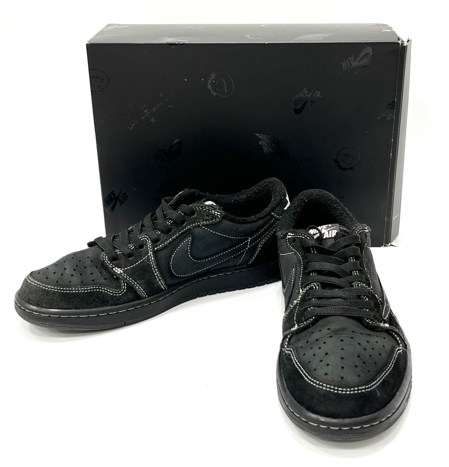 値下げ未使用NikeAirJordan 1 Low トラヴィススコット 23.5 NIKE公式】エア ジョーダン 1 LOW 'Travis Scott x Fragment