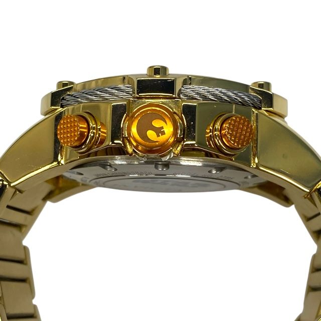 稼働品 インビクタ スターウォーズ C3-PO クロノグラフモデル 27115 star wars クォーツ 腕時計 防水 ステンレス ゴールド INVICTA メンズ 感 コラボ 人気モデル