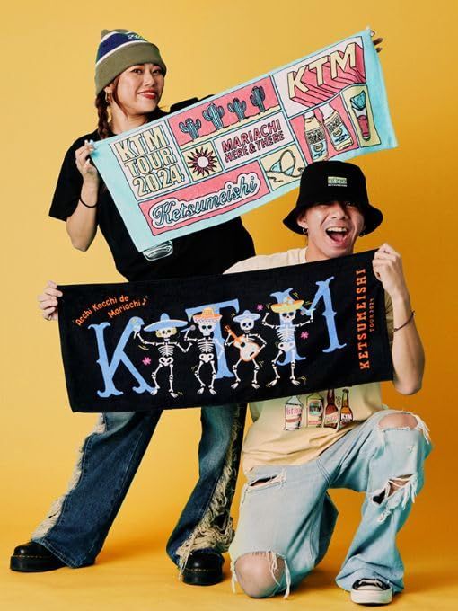 ケツメイシ KTM TOUR ショップ 2024 グッズ タオル FRAME ケツメイシ