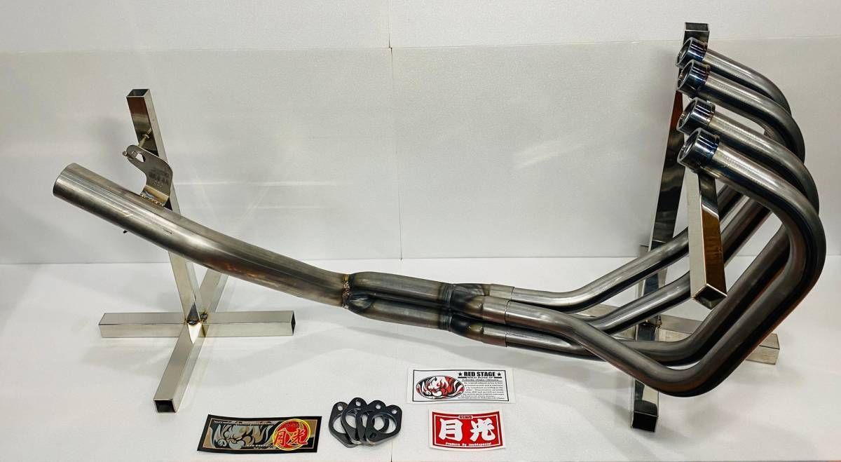 猪武者　サイレンサー　レッドステージ　月光 楽天市場】REDSTAGE 音の戦国 猪武者シリーズ XJR400 4HM 月光管
