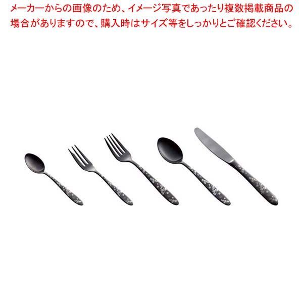 ステン シーク 黒酸化発色 ローズ ブイヨンスプーン