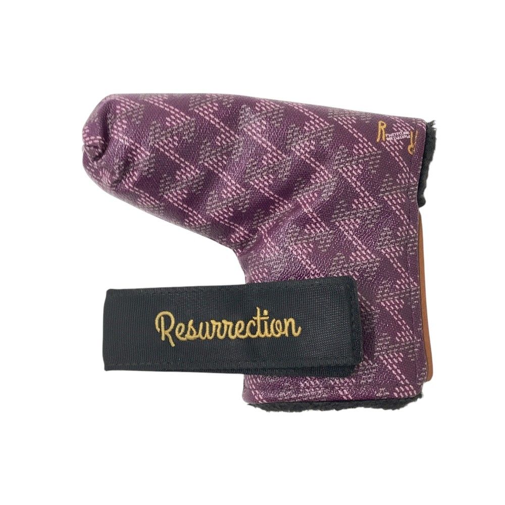 RESURRECTION レザレクション ヘッドカバー 総柄 パープル系 PT 240101547544 ゴルフウェア ストスト
