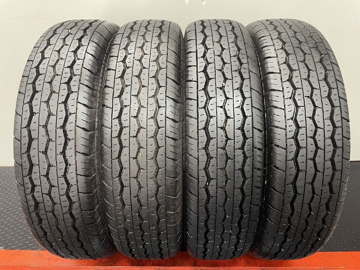 BS BRIDGESTONE RD-613 165R13LT 6PR 13インチ 夏タイヤ 4本 20年製 バリ溝 プロボックス サクシード等 STO008
