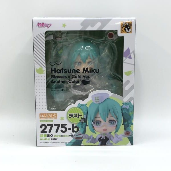 グッドスマイルカンパニー グッスマくじ 初音ミク 2025 Autumn ラスト賞 ねんどろいど 初音ミク めがね×カフェVer. Another Color 未開封品 97