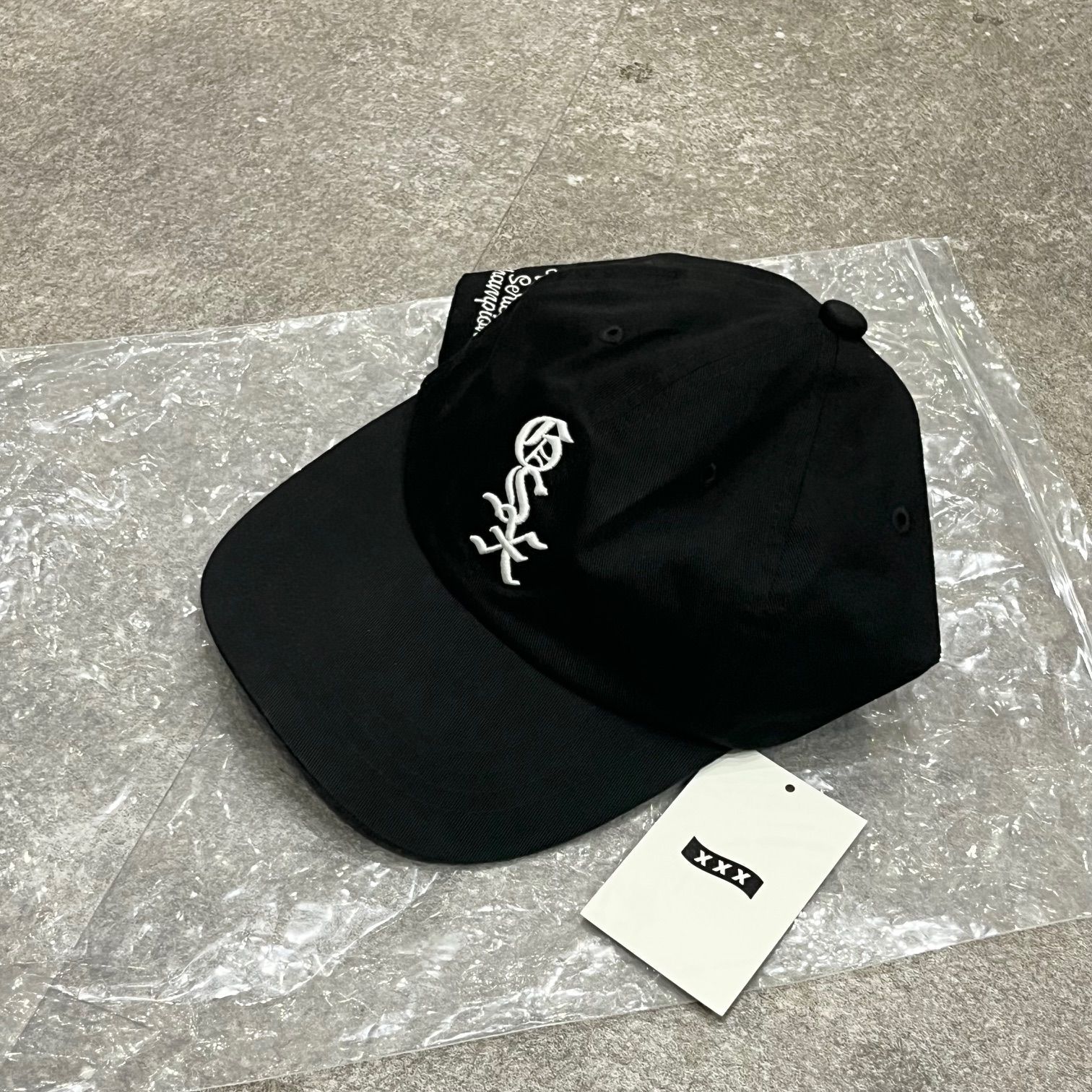 定価13200円 未使用品 GOD SELECTION XXX 23SS POLO CAP ポロ刺繍 