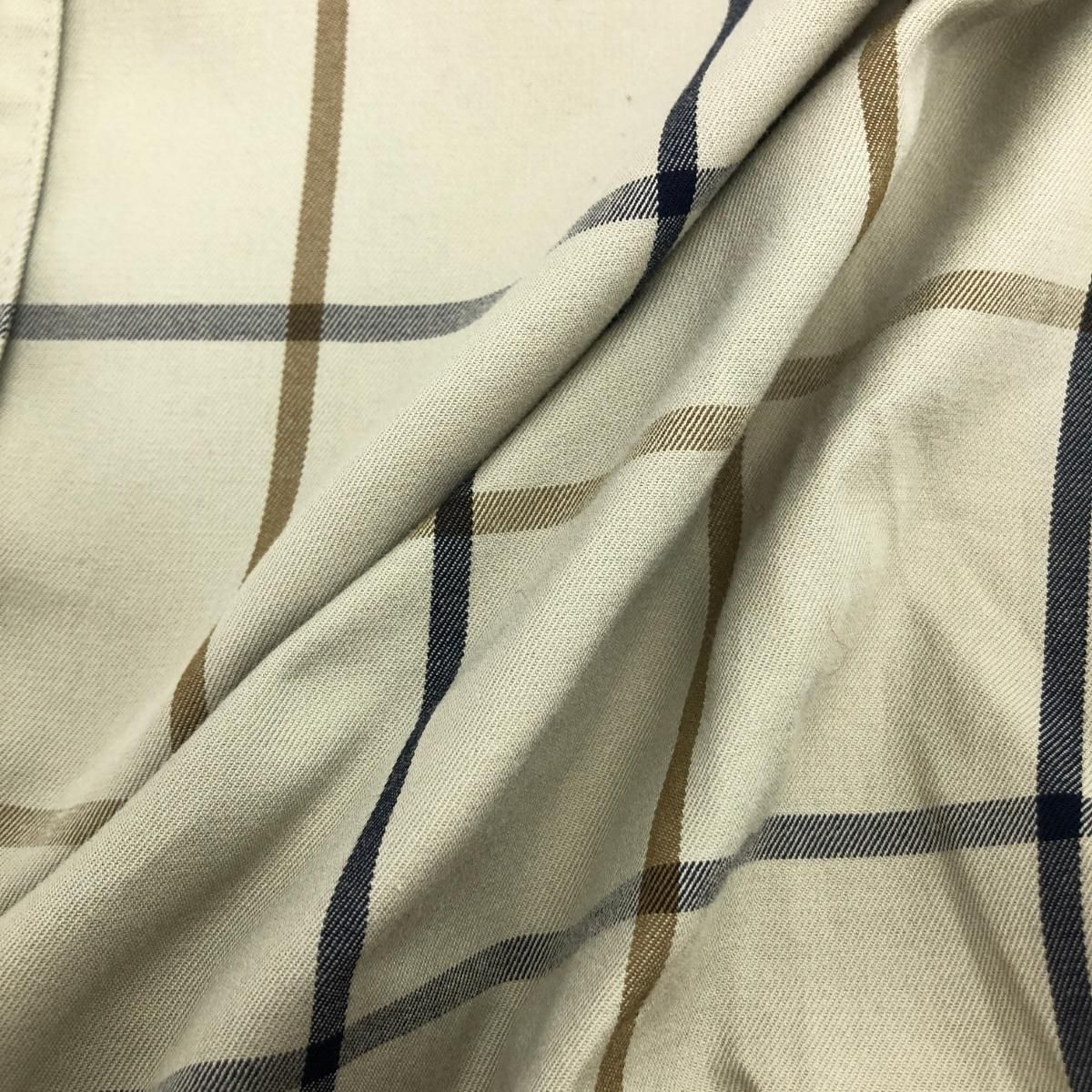 美品 Burberry's バーバリーズ 半袖 シャツ   グレージュ コットン レディース 　240001142519 美品 Burberry's バーバリーズ 半袖 シャツ グレージュ コットン