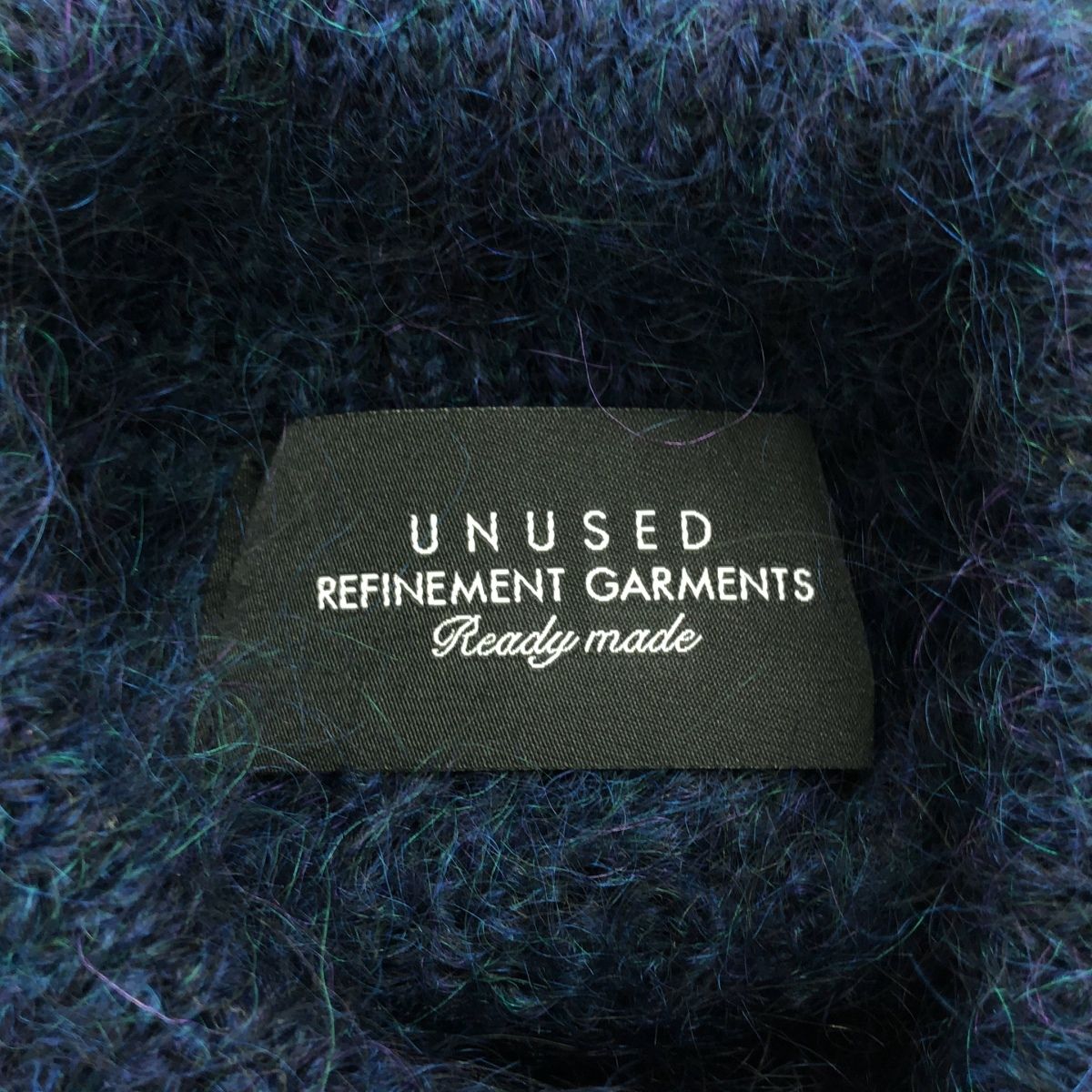UNUSED アンユーズド 22AW MOHAIR CREWNECK SWEATER モヘアクルー