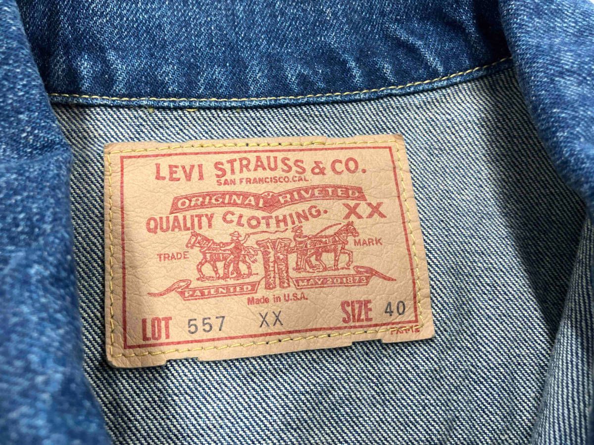 LEVI'S /557 XX /デニムジャケット/リーバイス/Gジャン/サイズ40