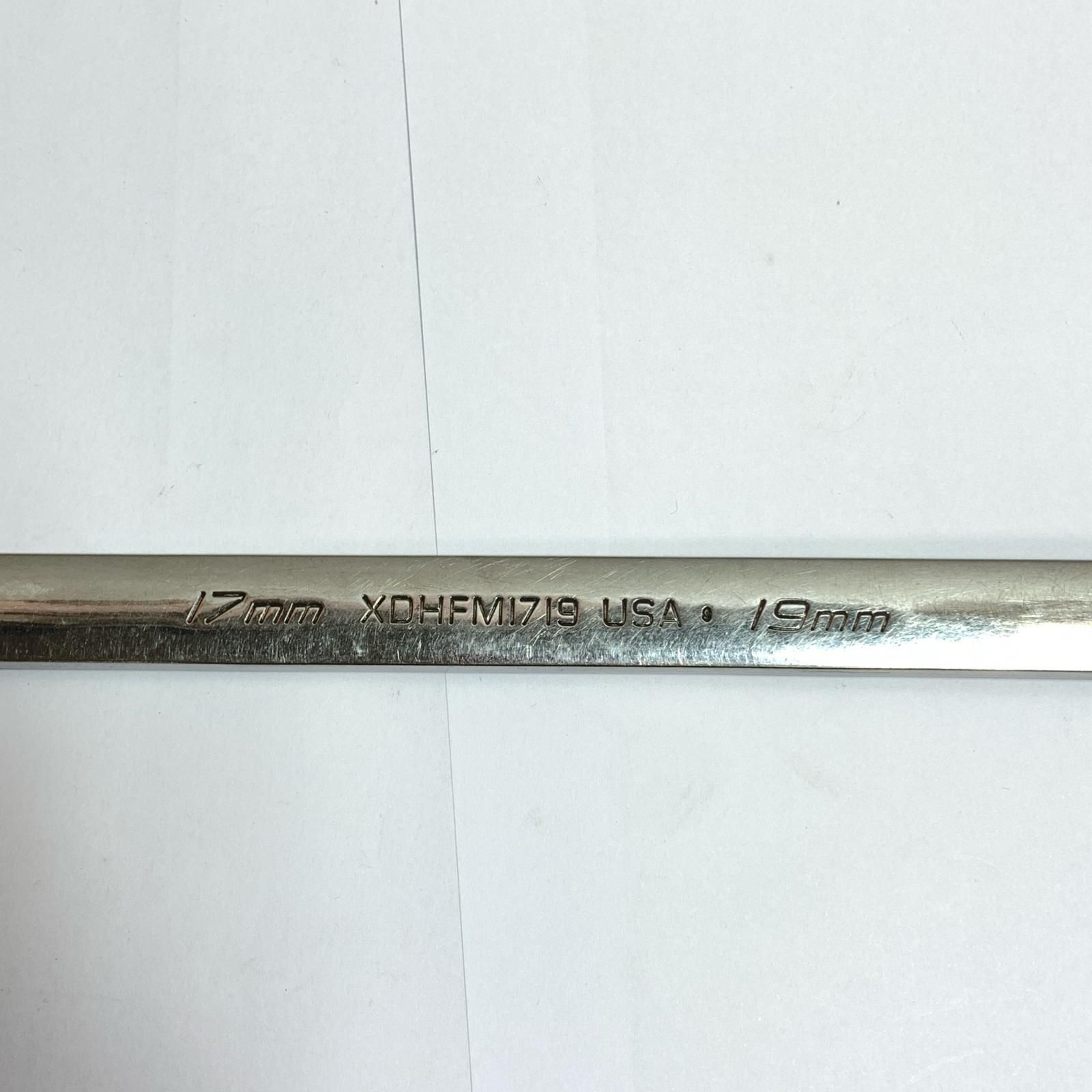 ロングストレートメガネレンチ 17mm-19mm