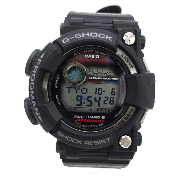 CASIO | カシオ ◆G-SHOCK FROGMAN フロッグマン 腕時計 電波ソーラー GWF-1000-1JF メンズ|MEN|男性|ボーイズ|紳士 腕時計|うでとけい|ウォッチ|Watch 電波時計 ソーラー ブランド