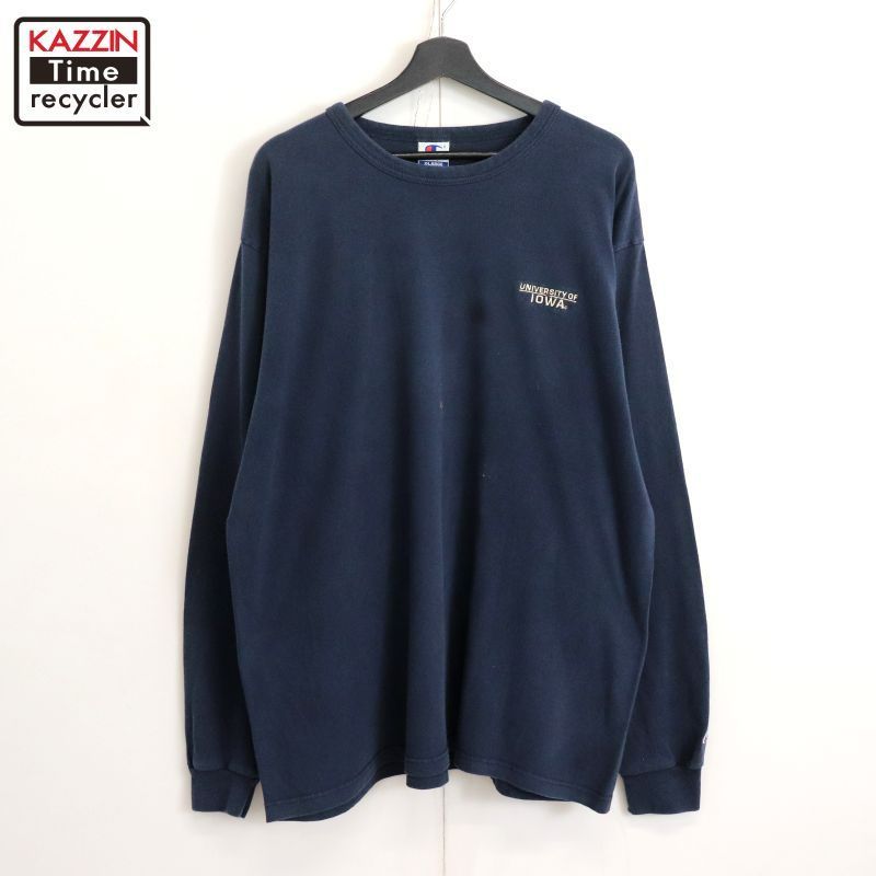 90s USA製 Champion チャンピオン カレッジ L 古着 リバースウィーブ