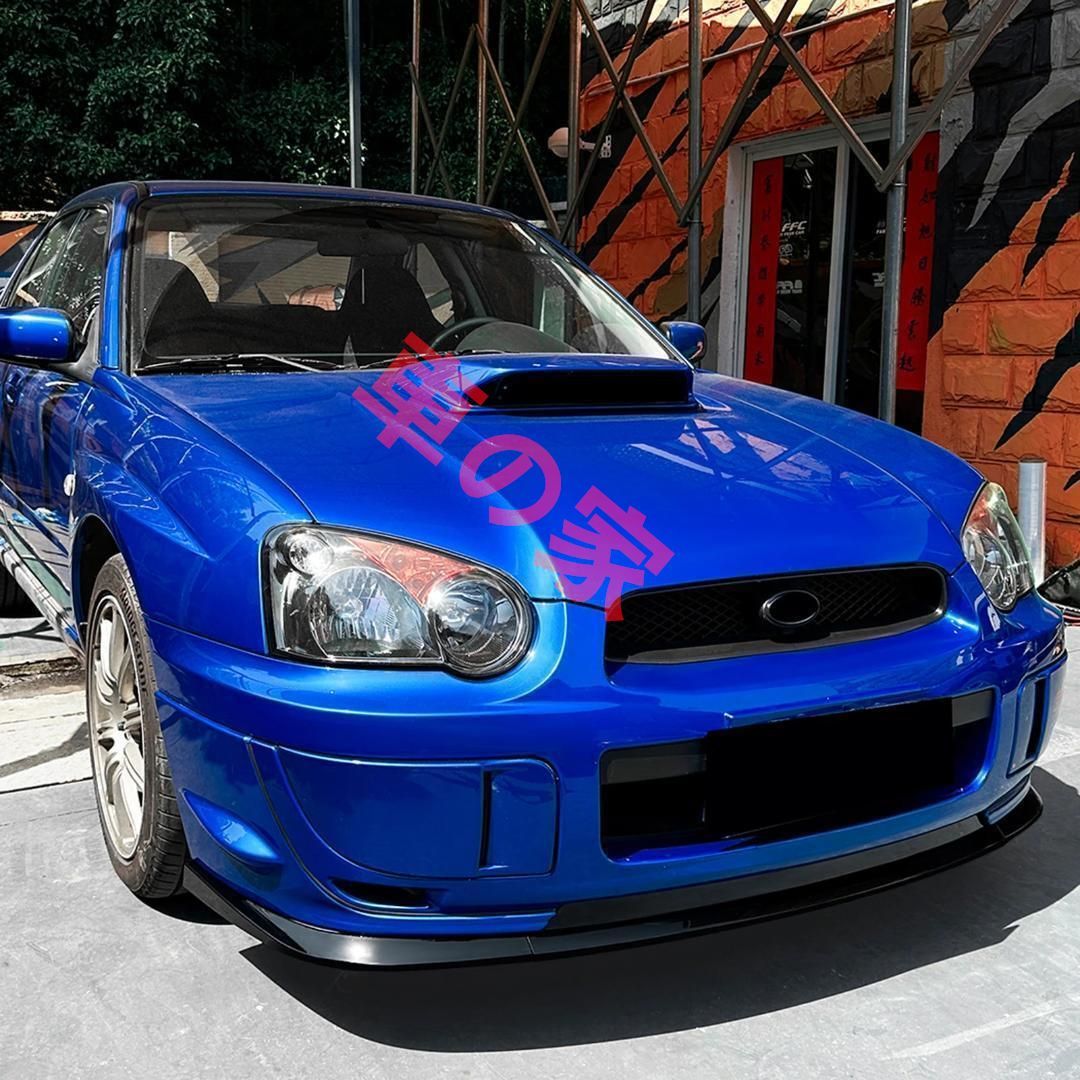 スバル インプレッサ WRX STI GDB 涙目 フロントリップ スポイラー