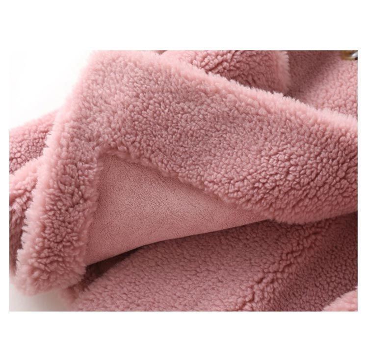 ロングコート ボアジャケット