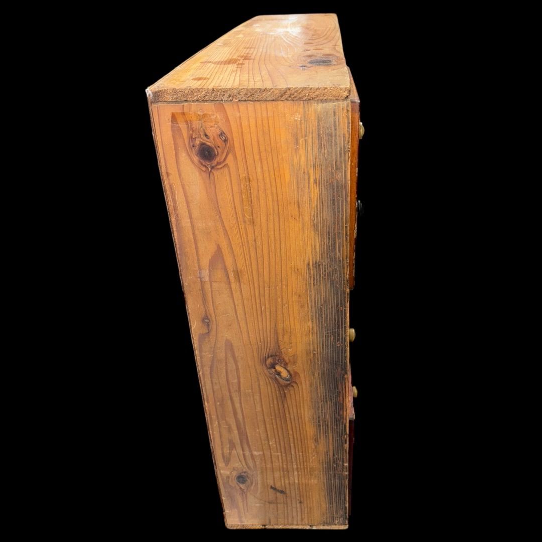 某有名オークション買入 古道具 薬棚 多引き出し 箪笥 当時物 江戸時代