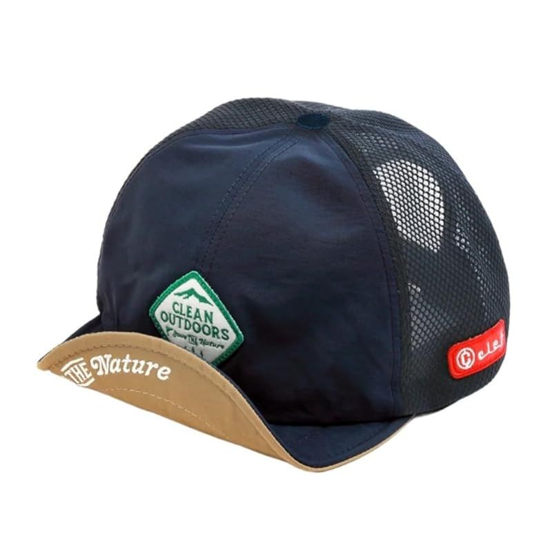 クレ] オールマウンテンメッシュB・キャップ ネイビー 青 ALL MOUNTAIN