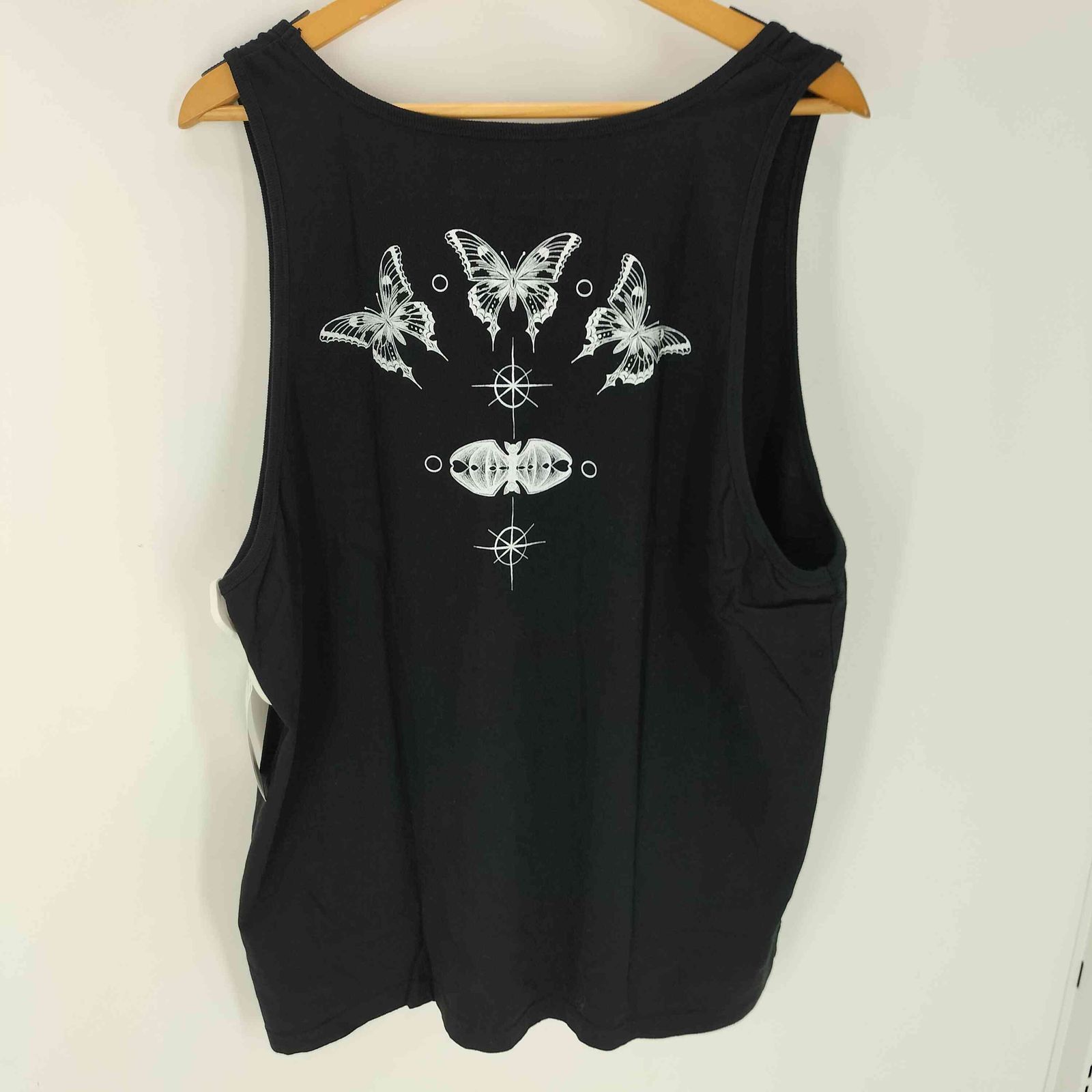 プリント ノースリーブ