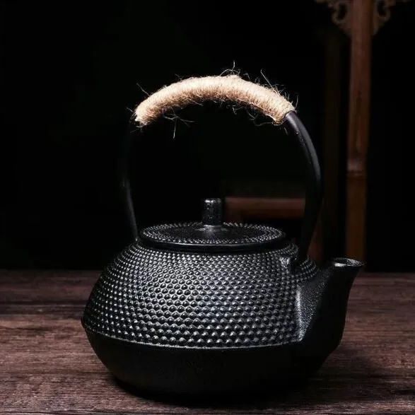 1.2L】鉄急須 伝統模様 南部鉄器 鉄急須 鉄瓶 鉄器 IH 対応 鉄
