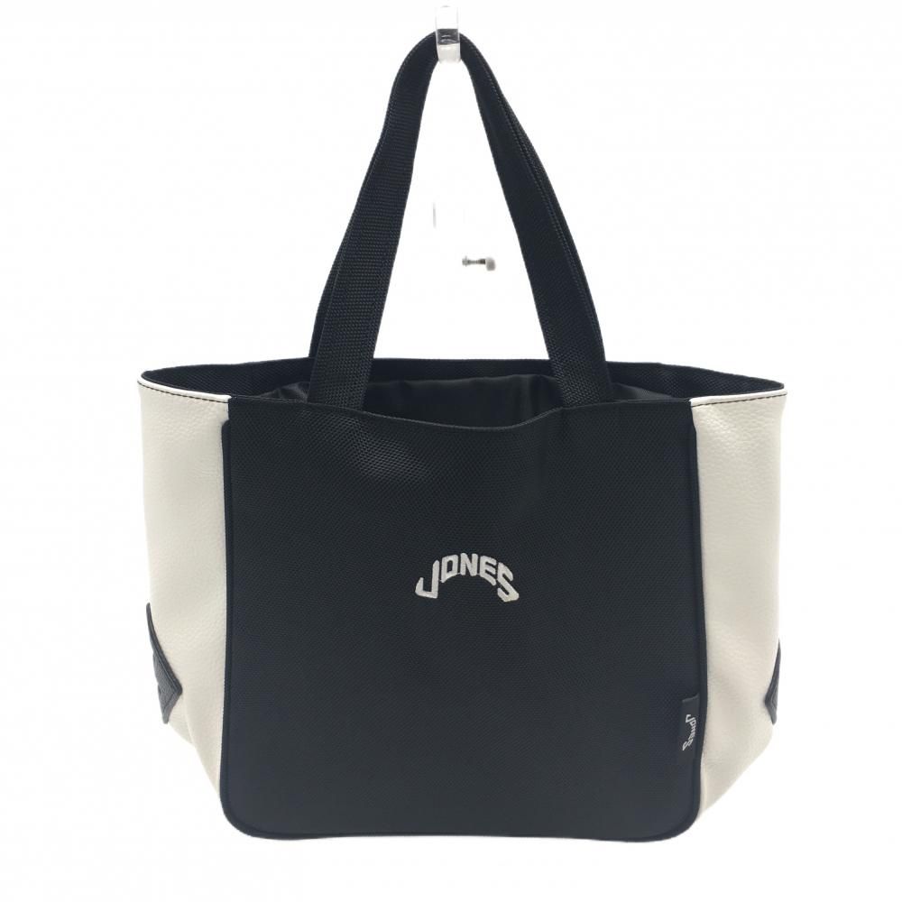 と*わ様 美品★JONES GOLF★カートトートバッグ★ 黒/白★ジョーンズ と*わ様 美品☆JONES GOLF☆カートトートバッグ☆ 黒/白☆ジョーンズ