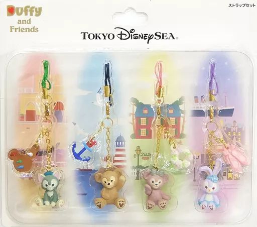 中古】雑貨 集合 ストラップセット 「Duffy and Friends-ダッフィー