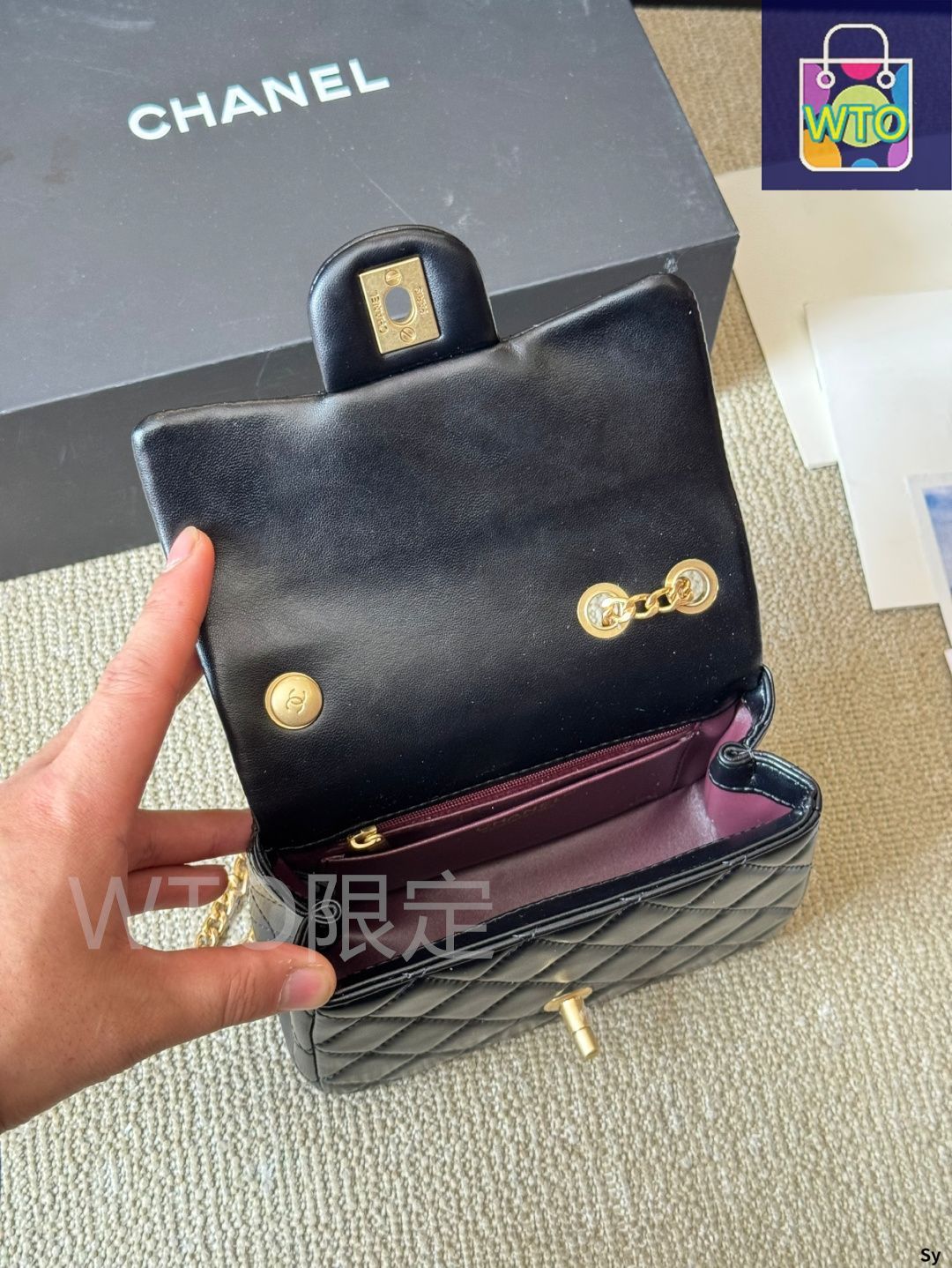 今日 Chanel Walk In Camellia Square Flap ～ウォークイン 山茶花 スクエアフラップ～-WTO輸入2