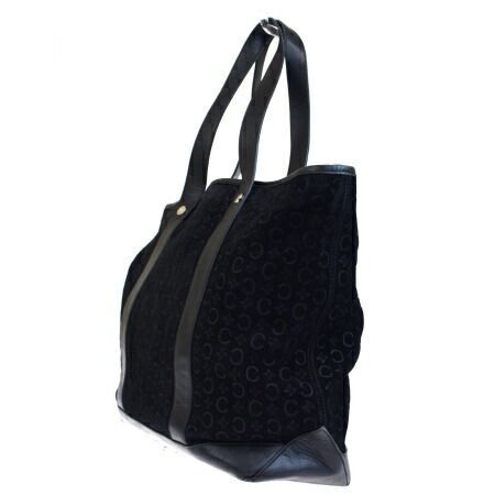 中古】 セリーヌ CELINE Cマカダム トートバッグ ショルダー