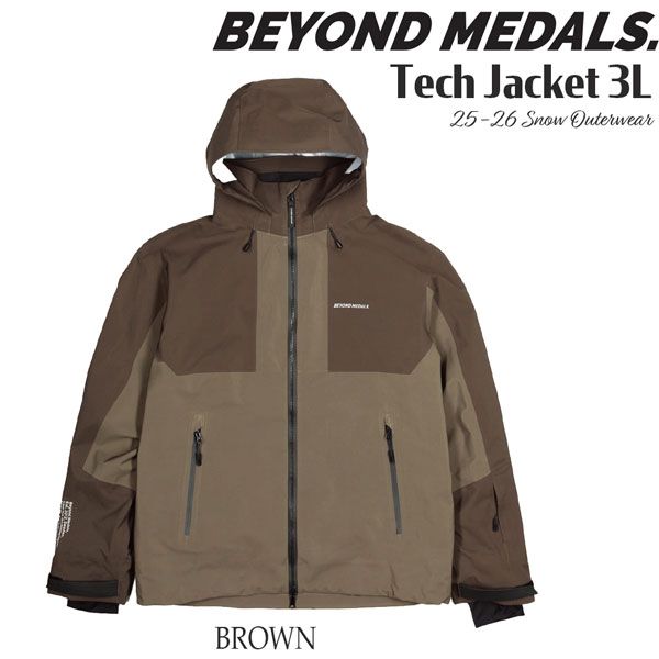 25-26 ビヨンドメダル テックジャケット3 L BEYOND MEDALS TECH JACKET 3 スノーボード ウエア ジャケット 25-26-JK-BML