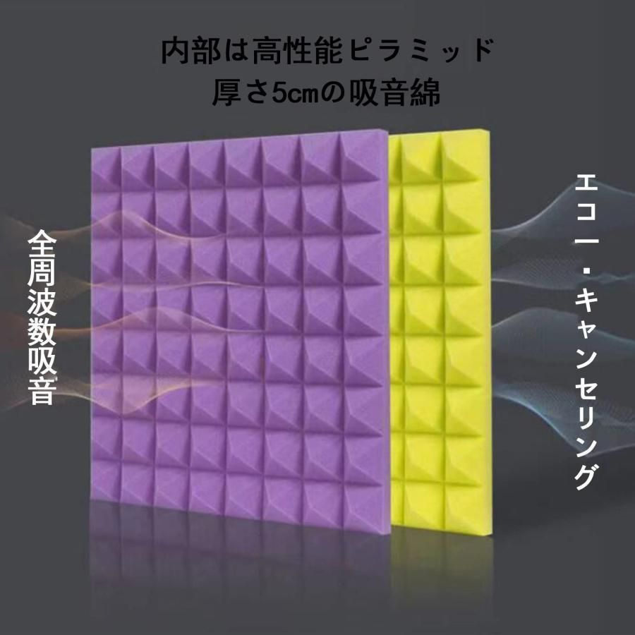 自作防音マスク吸音パネル防音室 1人用防音材防音小屋