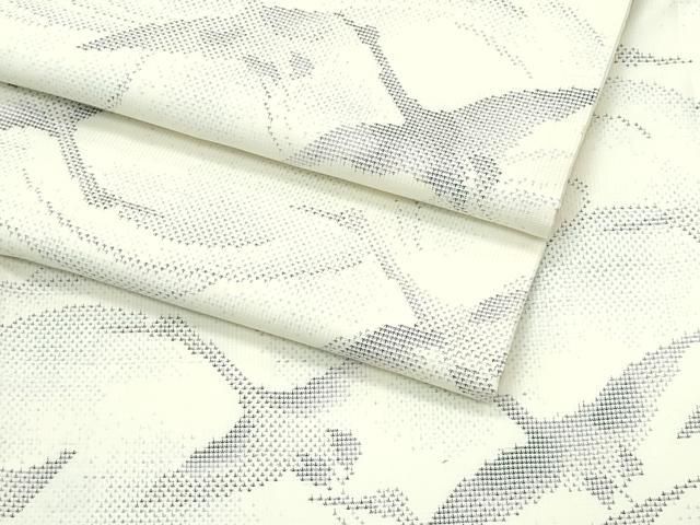 平和屋着物 上 本場大島紬 白大島 9マルキ 飛鶴文 ♥ CZAA3736s5