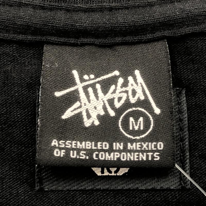中古】STUSSY × BOUNTY HUNTER Tシャツ M ブラック ステューシー 