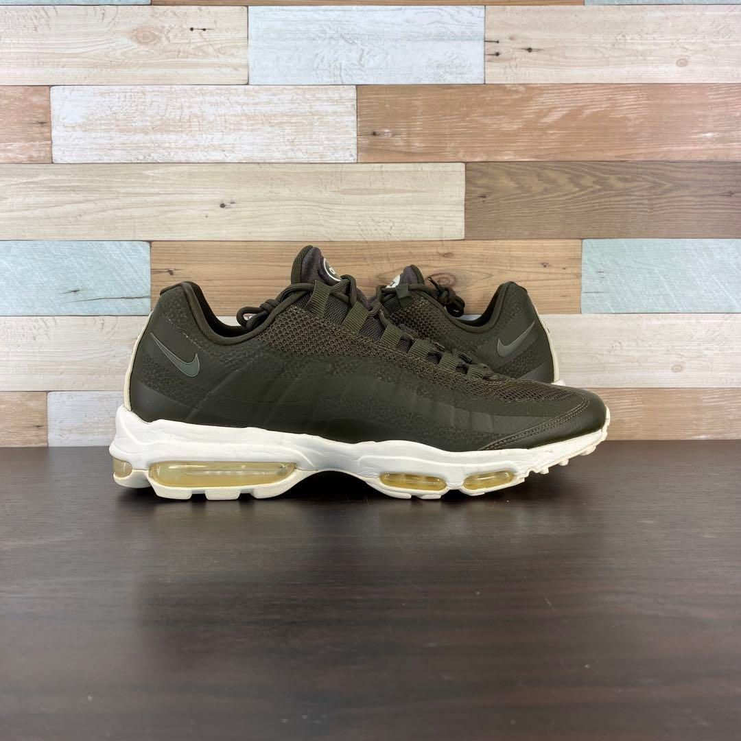 Nike/ナイキ Air Max 95 Ultra Essential/エアマックス 95 ウルトラ エッセンシャル 857910-001/31 /080 Men\u0027s shoes Nike Air Max 95 Ultra Essential Black&frasl; Black-White