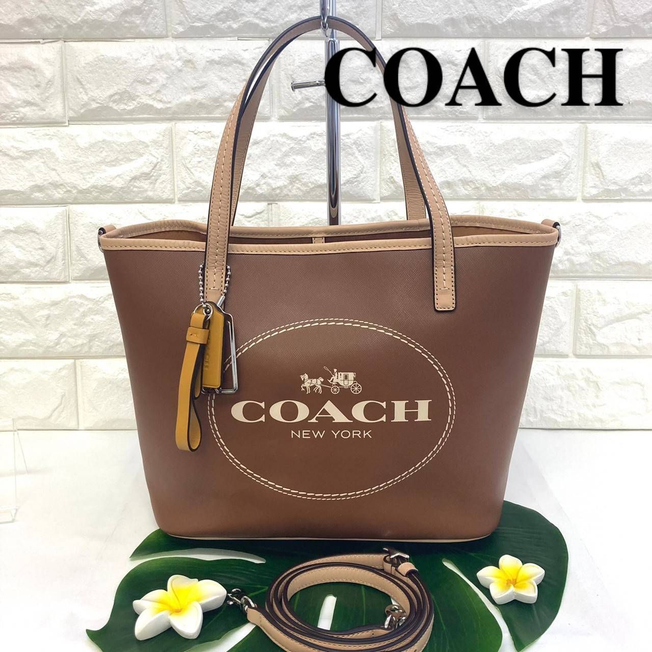 ☆お値下げ☆ COACH コーチ トートバッグ メトロ ホースアンド