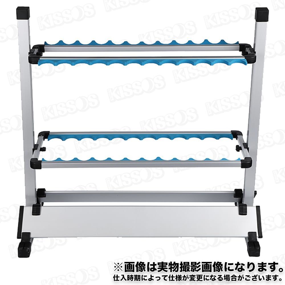  竿 釣り 収納 組み立て 24本 アルミ 保管 軽量 ホルダー ロッド ディスプレイ 竿立て スタンド 釣り竿 その他 文房具 事務用品