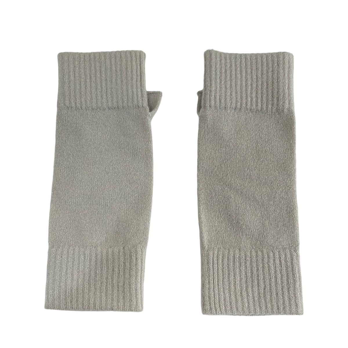 ASAUCE MELER アソース メレ 手袋 レディース - グレーベージュ カシミヤ