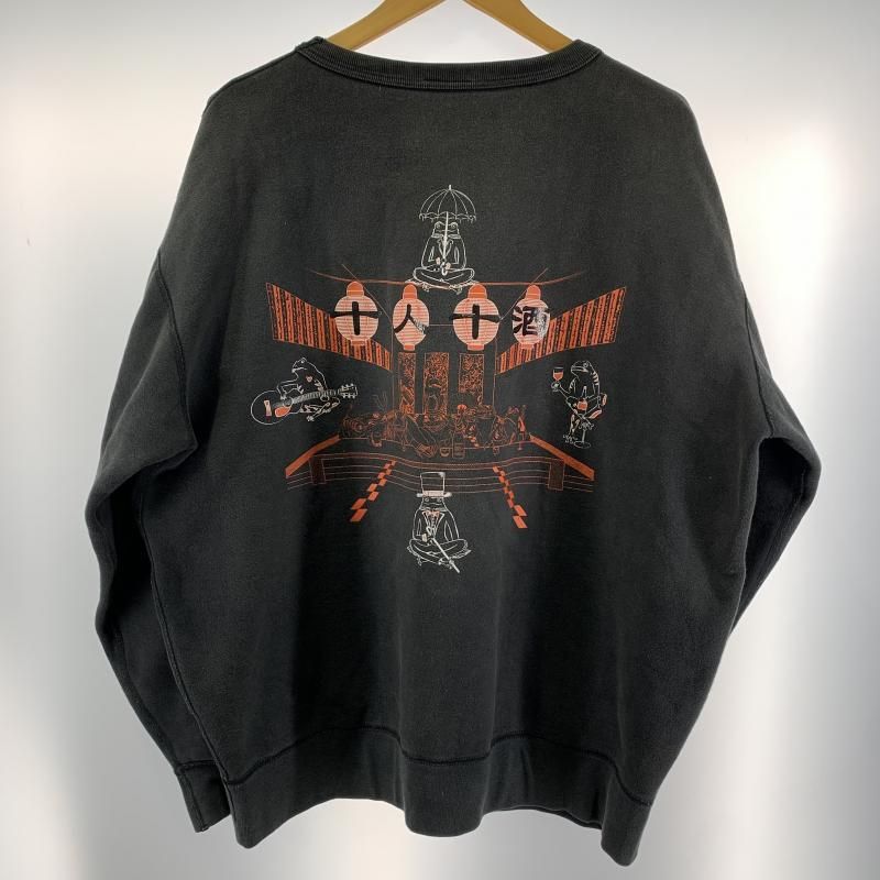 中古】Hangoverz×GoodOldDays 十人十酒スウェット サイズXXL グレー[19 
