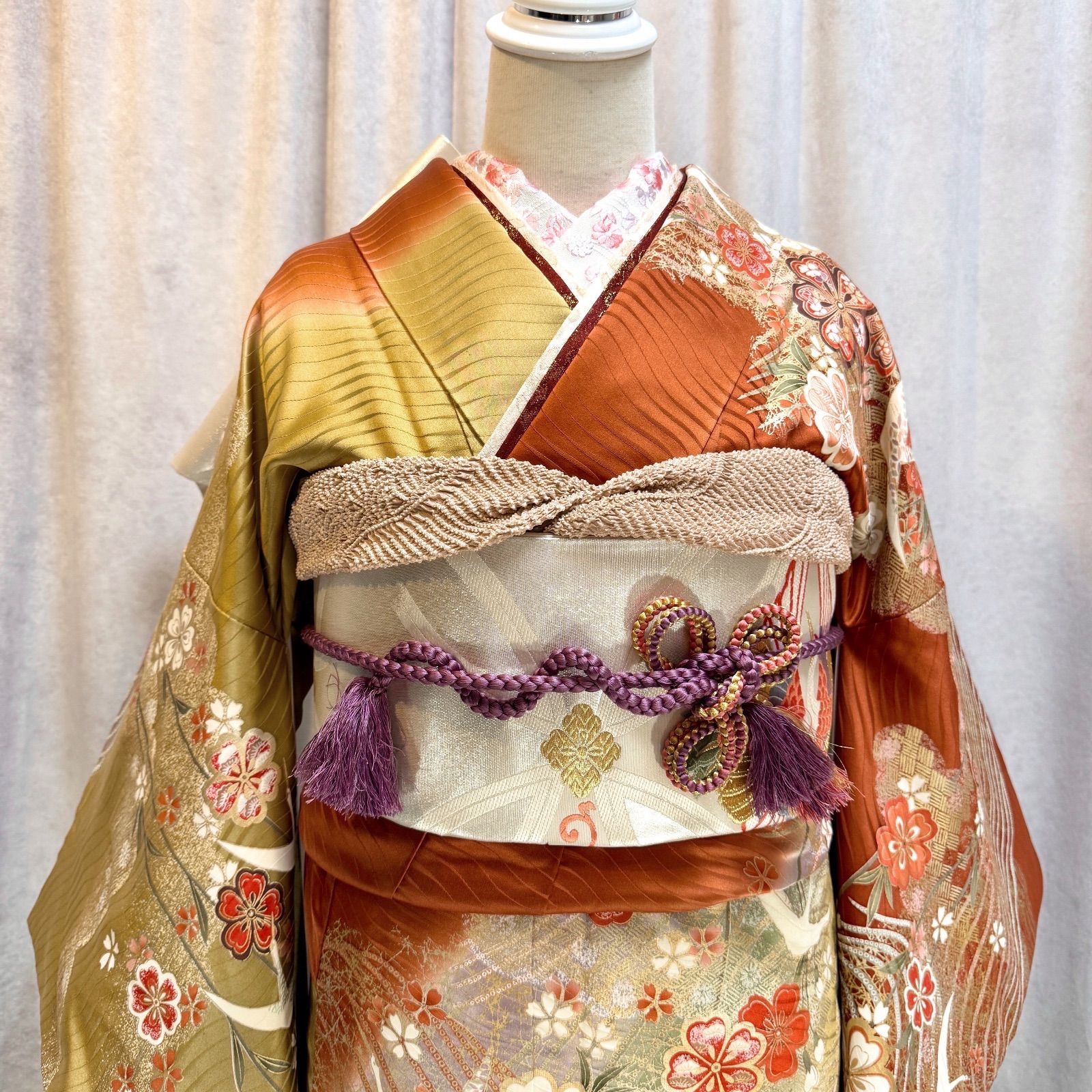 ❣️SALE❣️美品　振袖フルセット　正絹長襦袢　古典柄　153〜163 美品 振袖フルセット 正絹振袖 正絹長襦袢 古典柄 153〜163cm 成人式