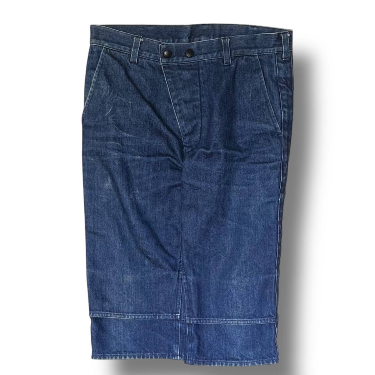 本人期 NUMBER N INE Denim Short Pants M ブルー系 ナンバーナイン