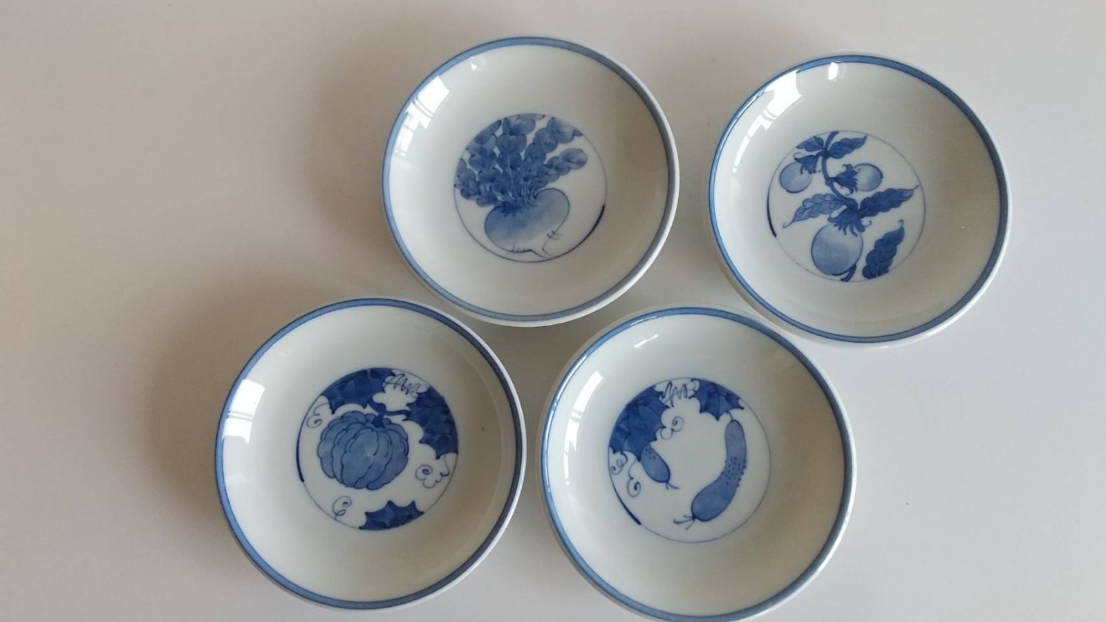 有田焼 雪峰 小皿セット 小鉢 アンティーク 食器 直径12