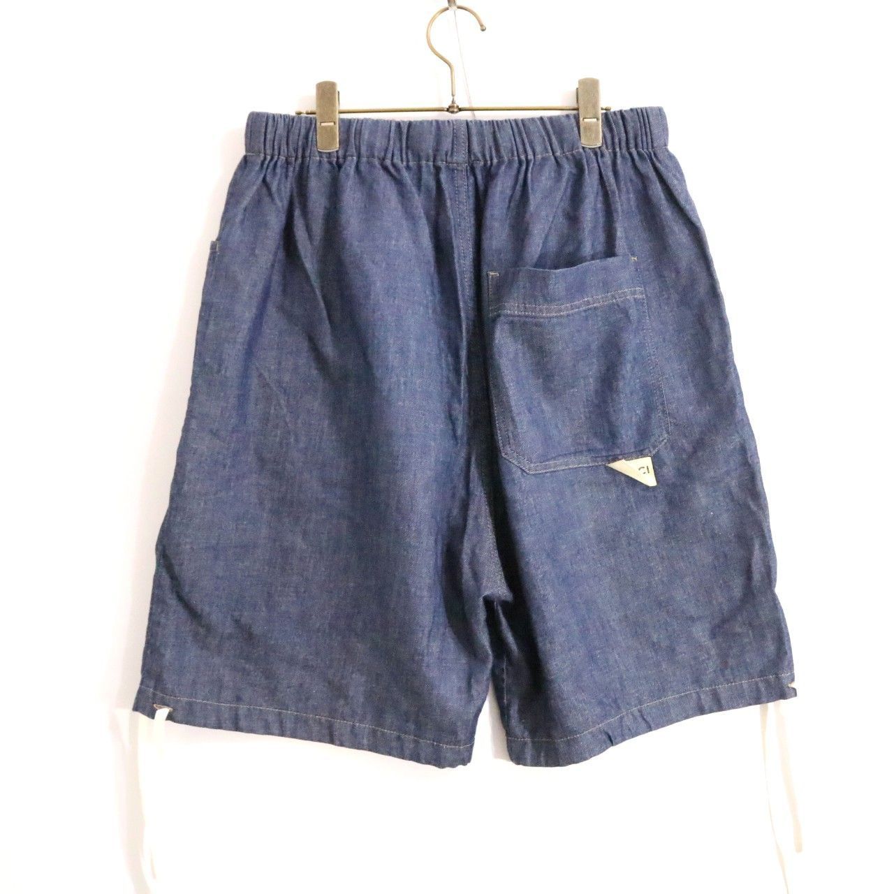 中古A】GUCCI グッチ 32 L メンズ ショートパンツ リネン混 デニム  